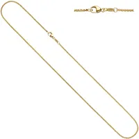 Goldkette JOBO Halsketten Gr. Gelbgold 333, Länge: 38 cm, goldfarben (gelbgold 333) Damen Goldketten Erbskette 333 Gold 38 cm 1,5 mm