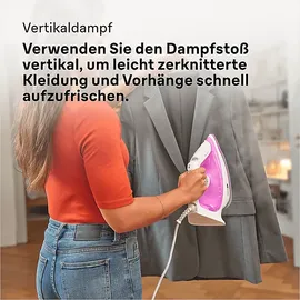 Braun TexStyle 5 SI 5225 PU Weiß/Pink