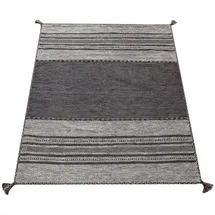KADIMA DESIGN Baumwollteppich, Grau Rechteckig, 170x120 cm, in verschiedenen Größen erhältlich, Teppiche | Böden, Teppiche