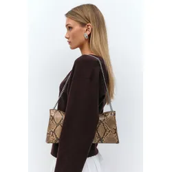 Gina Tricot - Slouchy clutch bag - Umhängetaschen - Braun - ONESIZE - Dame - Braun - ONESIZE
