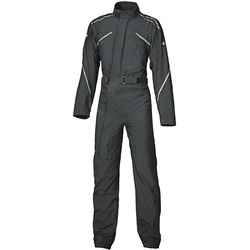 Held Monsun II 1-Teiler Motorrad Regenkombi, schwarz, Größe M für Männer