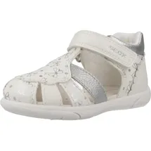 GEOX B Sandal Zapito Girl LT Rose Silber/Weiß 26