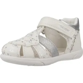 GEOX B Sandal Zapito Girl LT Rose Silber/Weiß 26