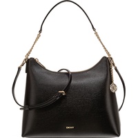 DKNY Damen Bryant Hobo Bag, Black/Gold, Einheitsgröße EU