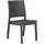 Beliani FOSSANO Gartenstuhl 60 x 60 x 89 cm grau 4 St.