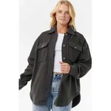 Rip Curl High Tide Fleece Shacket Schwarz M