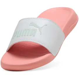 Puma Popcat 20 Jr Unisex Schiebe-Sandalen, PUMA white/peaceful blue/pink fruit 38