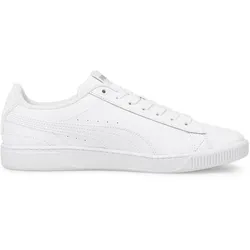 PUMA Damen Freizeitschuhe Vikky v3 Lthr, PUMA WHITE-PUMA WHITE-PUMA SIL, 39