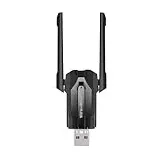 WiFi 6 Bluetooth 5.4 USB 2in1 Adapter Dual Band 2.4/5GHZ ax900Mbps für PC/Laptop/Desktop, WiFi Bluetooth Mini USB Adapter ohne Treiber, unterstützt Windows 7/10/11