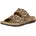 Pantolette Leder Zweischnaller mit Leopardenmuster Rodigo-D 5890 Größe 42 EU