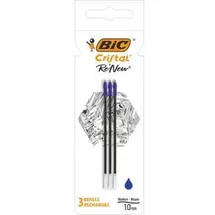 BIC Kugelschreiberminen Cristal Re'New 0,4 mm Blau
