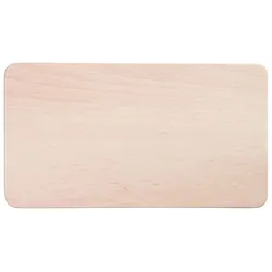 Frühstücksbrett Frühstücksbrettchen Vesperbrett eckig Buche Holz