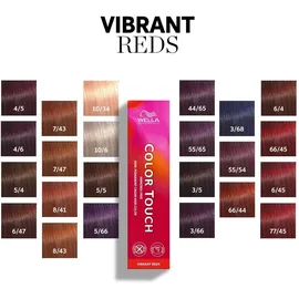 Wella Color Touch 55/54 hellbraun intensiv mahagoni-rot 60 ml