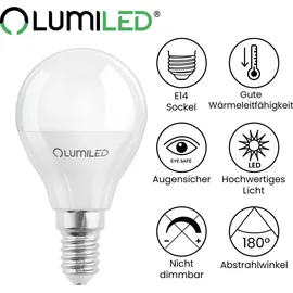 Lumiled LED-Birne 6er Set E14 10 W Neutralweiß 4000 K