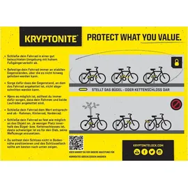 Kryptonite New York LS Schwarz Bügelschloss