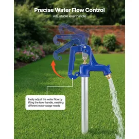 Vevor Frostsicherer Hofhydrant 1595 mm blau
