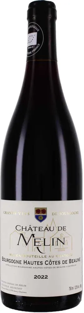 Château de Melin Bourgogne Hautes-Côtes de Beaune Rouge 2022 - Rotwein / trocken - Frankreich / Burgund - Pinot Noir / Château de Melin
