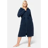 sheego Bademantel in marine | Gr.: 44-46