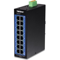 TRENDnet Perle Managed L2 Gigabit Ethernet (10/100/1000) Schwarz, Grau