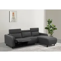 Home Affaire Ecksofa »SKAANE Lederoptik, L-Form, 274 cm, manuelle