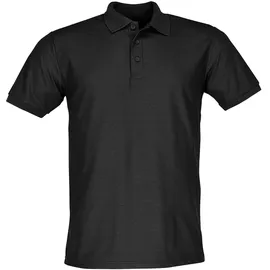 FRUIT OF THE LOOM 65/35 Polo Farbe: schwarz 4XL