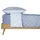 SCHIESSER Mabel Abstraktes Muster Hellblau 135 x 200 cm + 80 x 80 cm