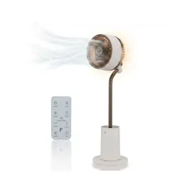 Fakir TVC 800 Standventilator Weiß/Braun