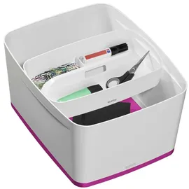 Leitz MyBox Aufbewahrungsbox 38,5 x 31,8 x 19,8 cm 1-tlg. weiß/pink