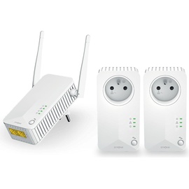 Strong Powerline WiFi 600 Triple Pack V2 600 Mbit/s Eingebauter Ethernet-Anschluss Weiß 3 Stück(e)