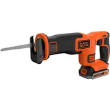 Black & Decker Black+Decker BDCR18M1-QW Säbelsäge Fuchsschwanz 18v Mit Akku 4ah Ladegerät
