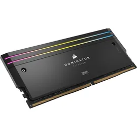 Corsair Dominator Titanium RGB DDR5 RAM, Schwarz