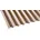 Wellplatte 350 bronze