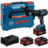 Bosch EXPERT EXSB18V-150 inkl. 2 x 8,0 Ah Akku + 1 x 5,5 Ah Akku + Ladegerät + L-Boxx