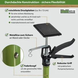 Trutzholm 3 x Einhandstütze Montagestütze Deckenstütze Teleskopstütze bis 290 cm