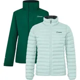 Berghaus Hillwalker 2.0 Gemini GORE‐TEX 3in1 Damen Jacke, grün - S