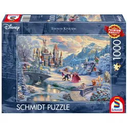 Schmidt Spiele - Erwachsenenpuzzle - Disney, Die Schöne und das Biest