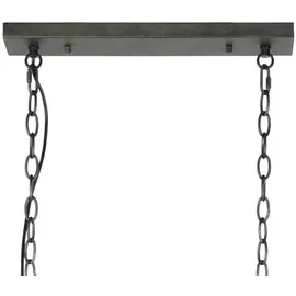 KAWOLA VIANA 1-flg. 60 cm Metall schwarz