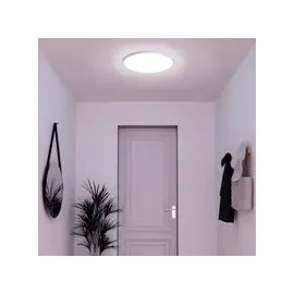 tint Amela 1-flg. rund weiß