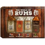 World of Rums Box 4 x 40 ml, 37,5-40% Vol