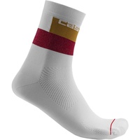 Castelli 4523027-065 BLOCCO 15 SOCK Socks Men's Elfenbein XL