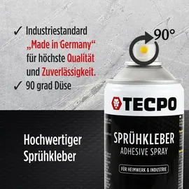 TECPO Sprühkleber 10x 500 ml