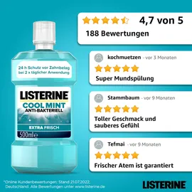 Listerine Cool Mint Mundspülung Kinder 20 ml