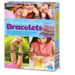 4M KidzMaker - Perlen Armbänder Bastelset