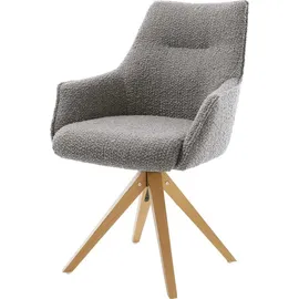 DeLife Alja-Flex Bouclé Silbergrau