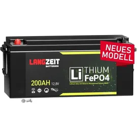 LANGZEIT Batterien LiFePO4 200Ah 12V Lithium Batterie