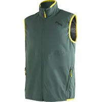 Maier Sports M Brims Vest Grün - Atmungsaktive leichte Herren Wander Softshellweste, Größe 54 - Farbe Nottingham Forest