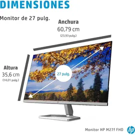 HP M27f FHD 27" 2G3D3E9