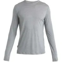 Icebreaker Men Merino Blend 125 Cool-lite Sphere Long Sleeve Tee metro hthr (016) XXL