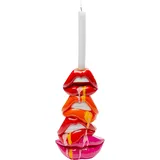 Kare Stabkerzenhalter Lips Rot