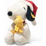 Steiff 684340 Snoopy mit Woodstock und Nikolausmütze - Weihnachtsedition